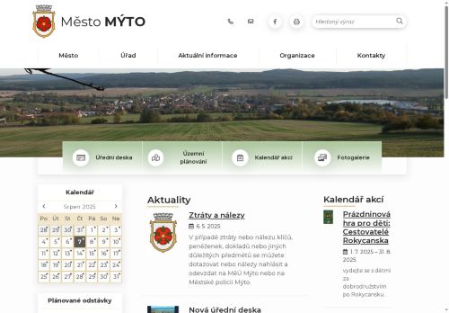 Základní škola Mýto, okres Rokycany, příspěvková organizace nabízí práci na pozici Učitel/ka českého jazyka v obci Mýto