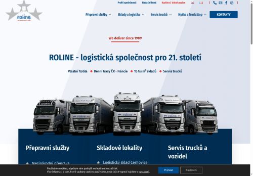 ROLINE INTERNATIONALE SPEDITION s.r.o. nabízí práci na pozici Skladníci, obsluha manipulačních vozíků v obci Rudná