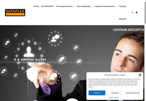 Webové stránky DataPLEX Consulting, s.r.o., Nupaky