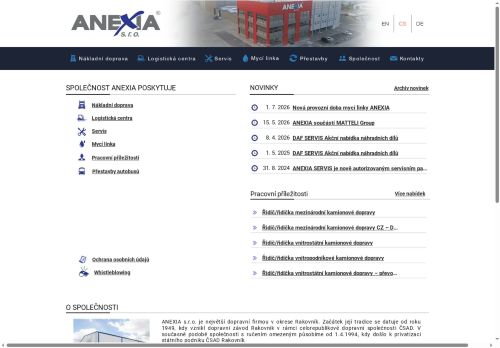 ANEXIA s.r.o. nabízí práci na pozici Řidič/ka v obci Rakovník