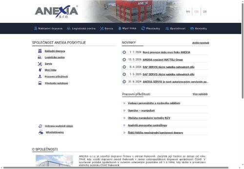 ANEXIA s.r.o. nabízí práci na pozici Řidič/ka v obci Rakovník