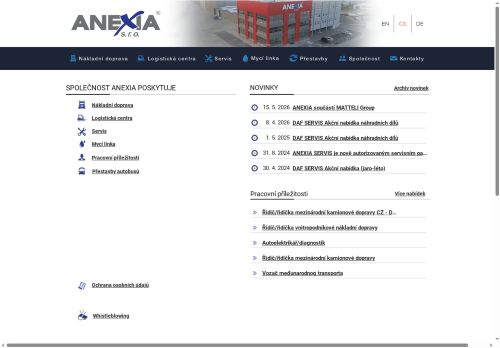 ANEXIA s.r.o. nabízí práci na pozici Řidiči v obci Rakovník