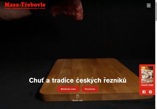 Maso - Třebovle s.r.o. nabízí práci na pozici Prodavač/čka masa a uzenářských výrobků v obci Divišov