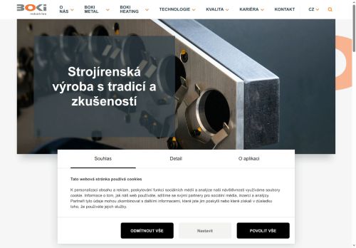 BOKI Industries a.s. nabízí práci na pozici ZÁMEČNÍK   M/Ž v obci Zruč nad Sázavou