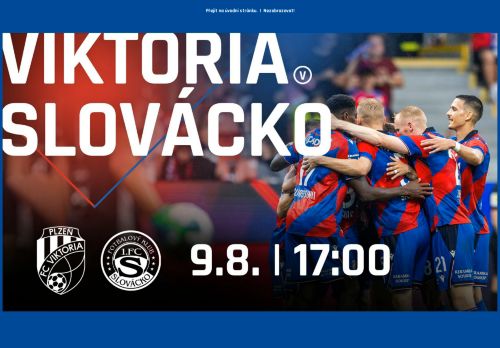 Zobrazit webové stránky FC Viktoria Plzeň a.s.