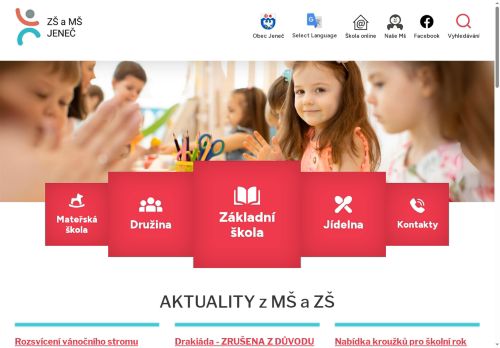 Základní škola a Mateřská škola Jeneč, okres Praha - západ nabízí práci na pozici Asistent/ka pedagoga v obci Jeneč