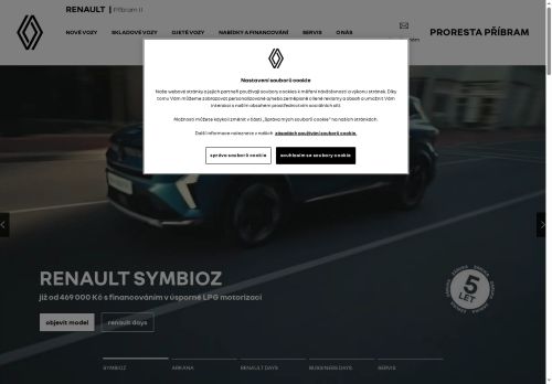 PRORESTA, s.r.o. nabízí práci na pozici Prodejce nových vozů v obci Příbram