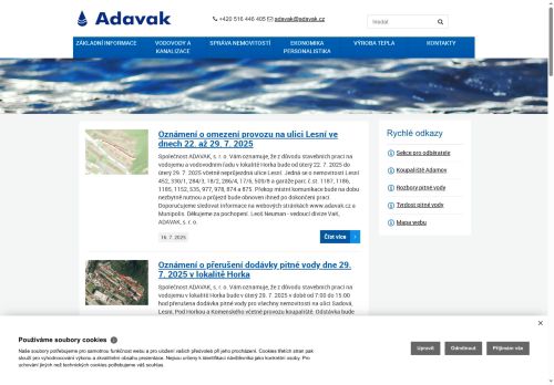 Zobrazit webové stránky Adavak, s.r.o.