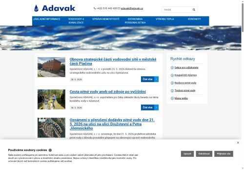 Zobrazit webové stránky Adavak, s.r.o.