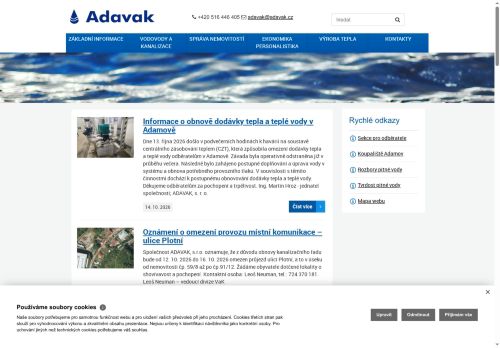 Zobrazit webové stránky Adavak, s.r.o.