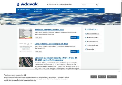 Zobrazit webové stránky Adavak, s.r.o.