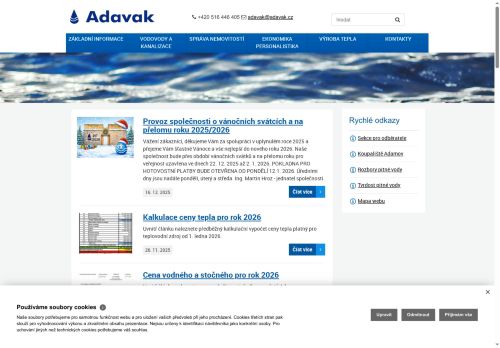 Zobrazit webové stránky Adavak, s.r.o.