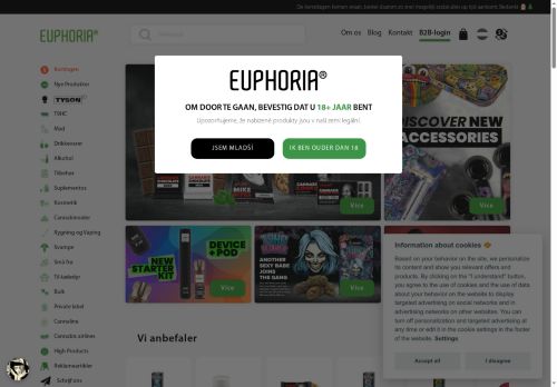 Webové stránky Don´s Food s.r.o., Praha