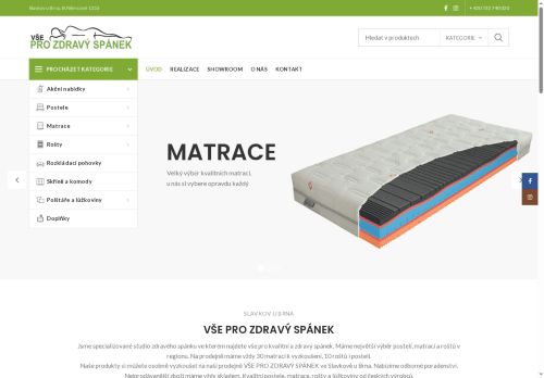 Zobrazit webové stránky Studio zdravého spánku