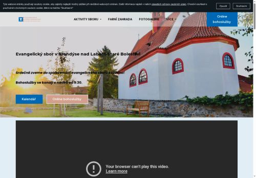 Zobrazit webové stránky Evangelický sbor v Brandýse nad Labem