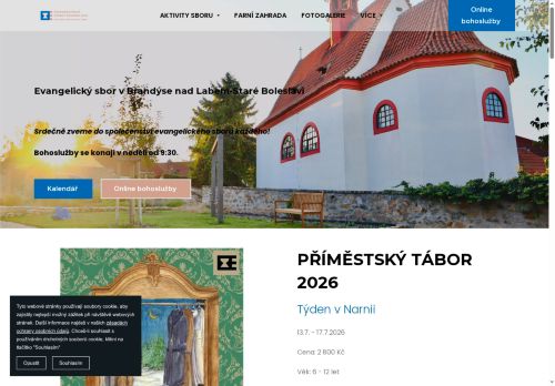 Zobrazit webové stránky Evangelický sbor v Brandýse nad Labem