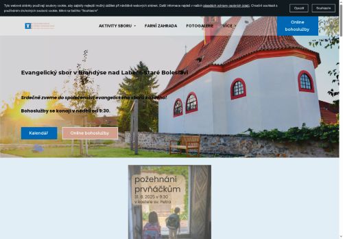 Zobrazit webové stránky Evangelický sbor v Brandýse nad Labem