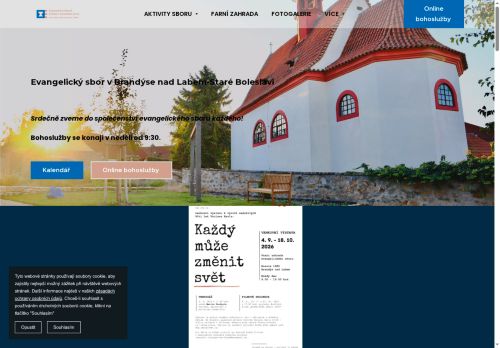 Zobrazit webové stránky Evangelický sbor v Brandýse nad Labem