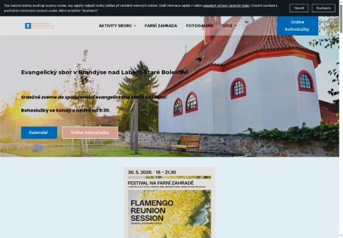 Zobrazit webové stránky Evangelický sbor v Brandýse nad Labem