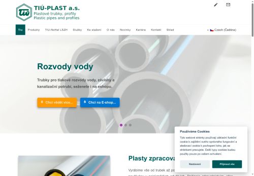 TIÚ-PLAST a.s. nabízí práci na pozici Operátor/ka v obci Neratovice