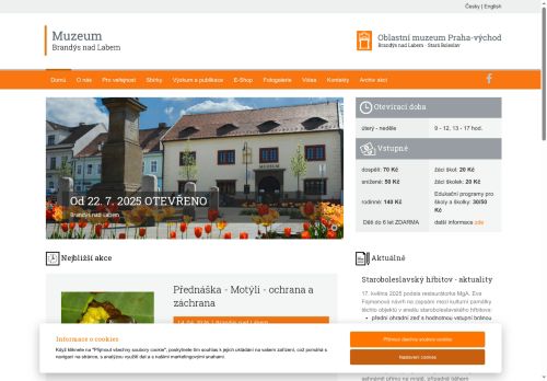 Zobrazit webové stránky Muzeum Brandýs nad Labem