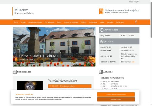 Zobrazit webové stránky Muzeum Brandýs nad Labem