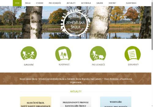 Střední zemědělská škola, Brandýs nad Labem - Stará Boleslav, Zápská 302 nabízí práci na pozici Hlavní ekonom/ka školy v obci Brandýs nad Labem-Stará Boleslav