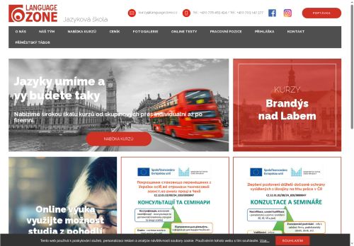Zobrazit webové stránky Language Zone, s. r. o.