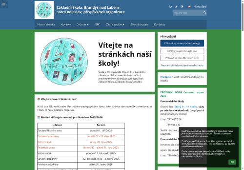 Zobrazit webové stránky Základní škola Brandýs n.L.