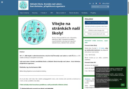 Zobrazit webové stránky Základní škola Brandýs n.L.