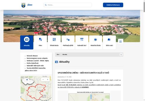 Zobrazit webové stránky Obecní úřad Jíkev