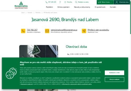 Zobrazit webové stránky Kooperativa Brandýs nad Labem