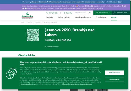 Zobrazit webové stránky Kooperativa Brandýs nad Labem