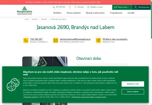 Zobrazit webové stránky Kooperativa Brandýs nad Labem