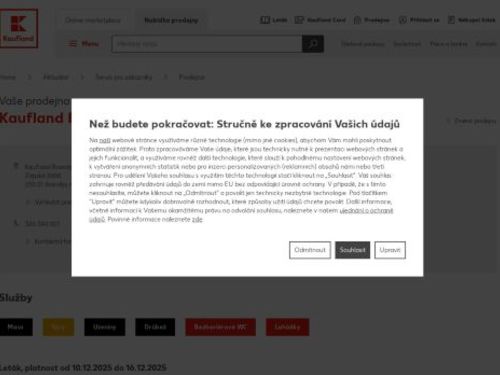 Prodejna Kaufland Brandýs nad Labem