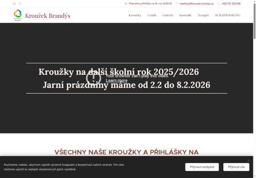 Zobrazit webové stránky Kroužek - Vzdělávací centrum