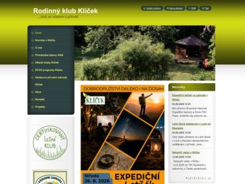 Rodinný klub Klíček, z. s.