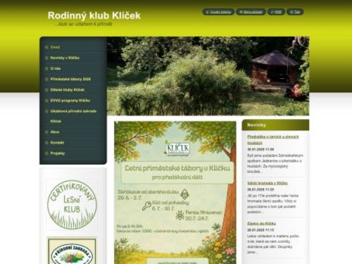 Rodinný klub Klíček, z. s.