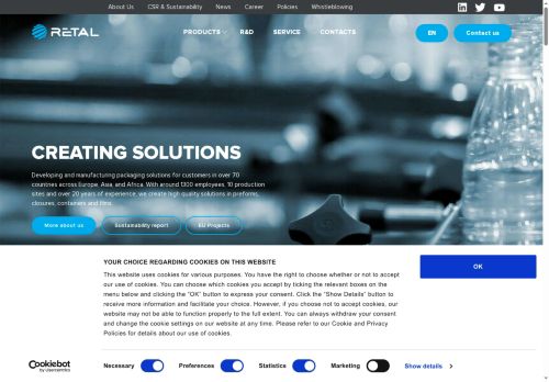 RETAL Czech a.s. nabízí práci na pozici obsluha vstřikolisu v obci Mělník