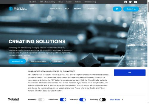 RETAL Czech a.s. nabízí práci na pozici Operátor/ka - obsluha vstřikolisu v obci Mělník