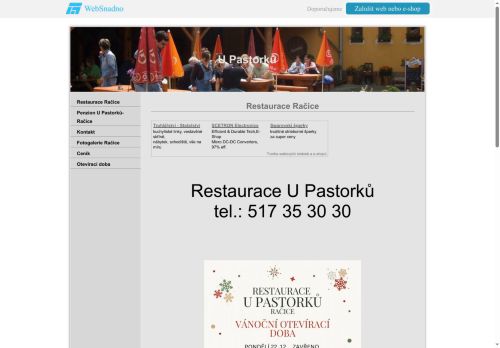 Zobrazit webové stránky Hotel Rakovec u Pastorků v Račicích