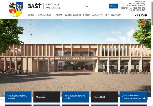 Zobrazit webové stránky Mateřská škola Bašť