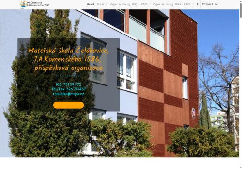 Zobrazit webové stránky Mateřská škola Čelákovice