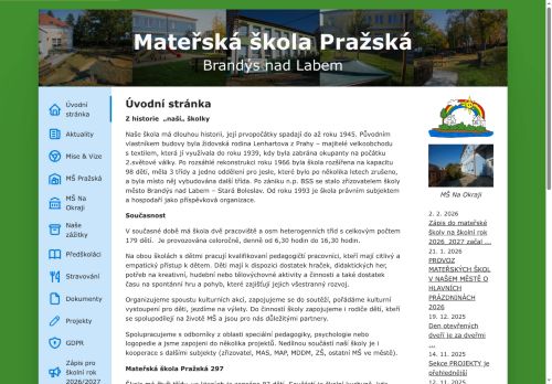 Zobrazit webové stránky Mateřská škola Pražská