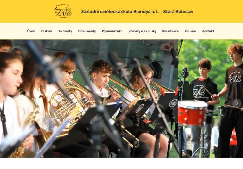 Zobrazit webové stránky Základní umělecká škola Brandýs nad Labem
