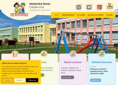 Mateřská škola Rumunská Čelákovice