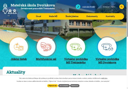 Zobrazit webové stránky Mateřská škola U Kohouta