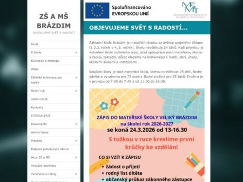 Základní a mateřská škola Brázdim