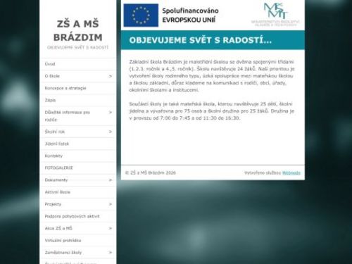 Základní a mateřská škola Brázdim