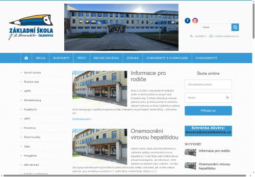 Základní škola Čelákovice, J. A. Komenského 414, příspěvková organizace nabízí práci na pozici asistent/asistentka pedagoga v obci Čelákovice